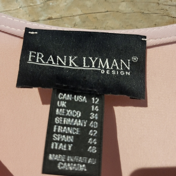 Frank Lyman Elegant Pink Women's Top - Picture 2 of 5